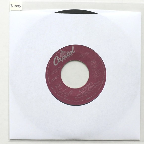 Bob Seger & The Silver Bullet Band Shame On The Moon/House Behind A House 45 rpm - Picture 9 of 9